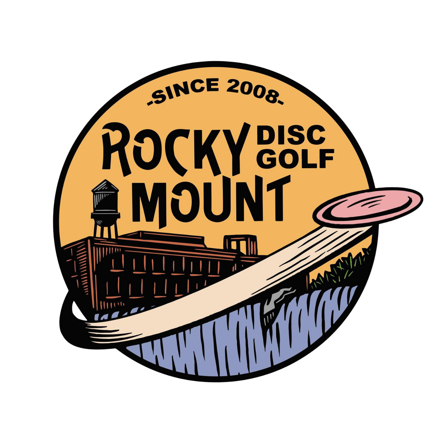 Rocky Mount Disc Golf Club logo