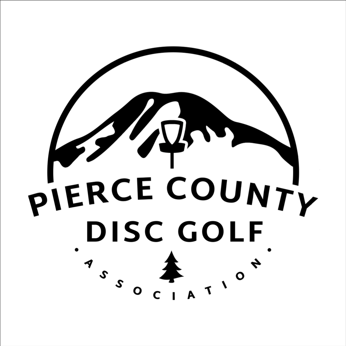 Pierce County Disc Golf Club logo