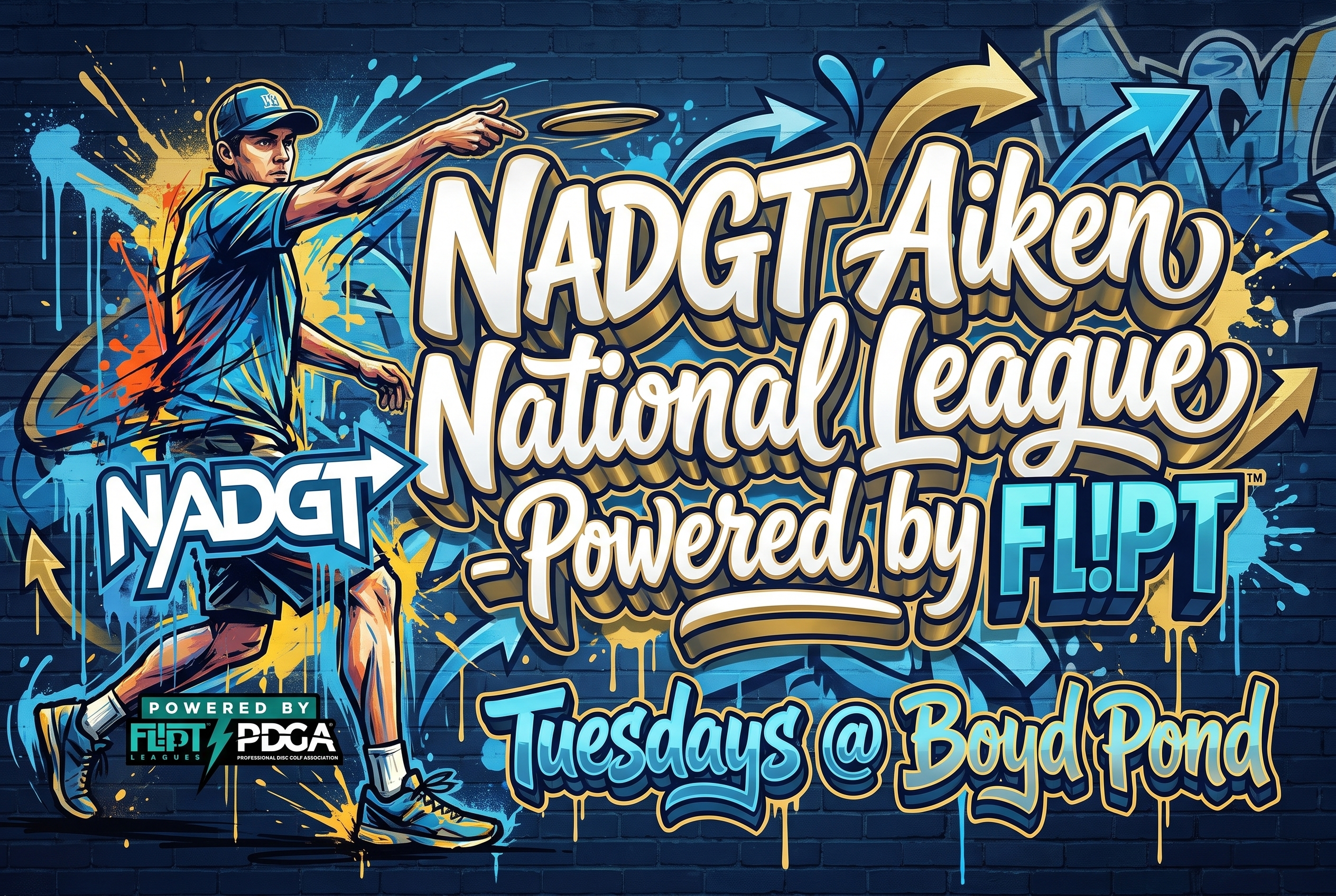NADGT Aiken National League @ Boyd Pond - Powered by FL!PT