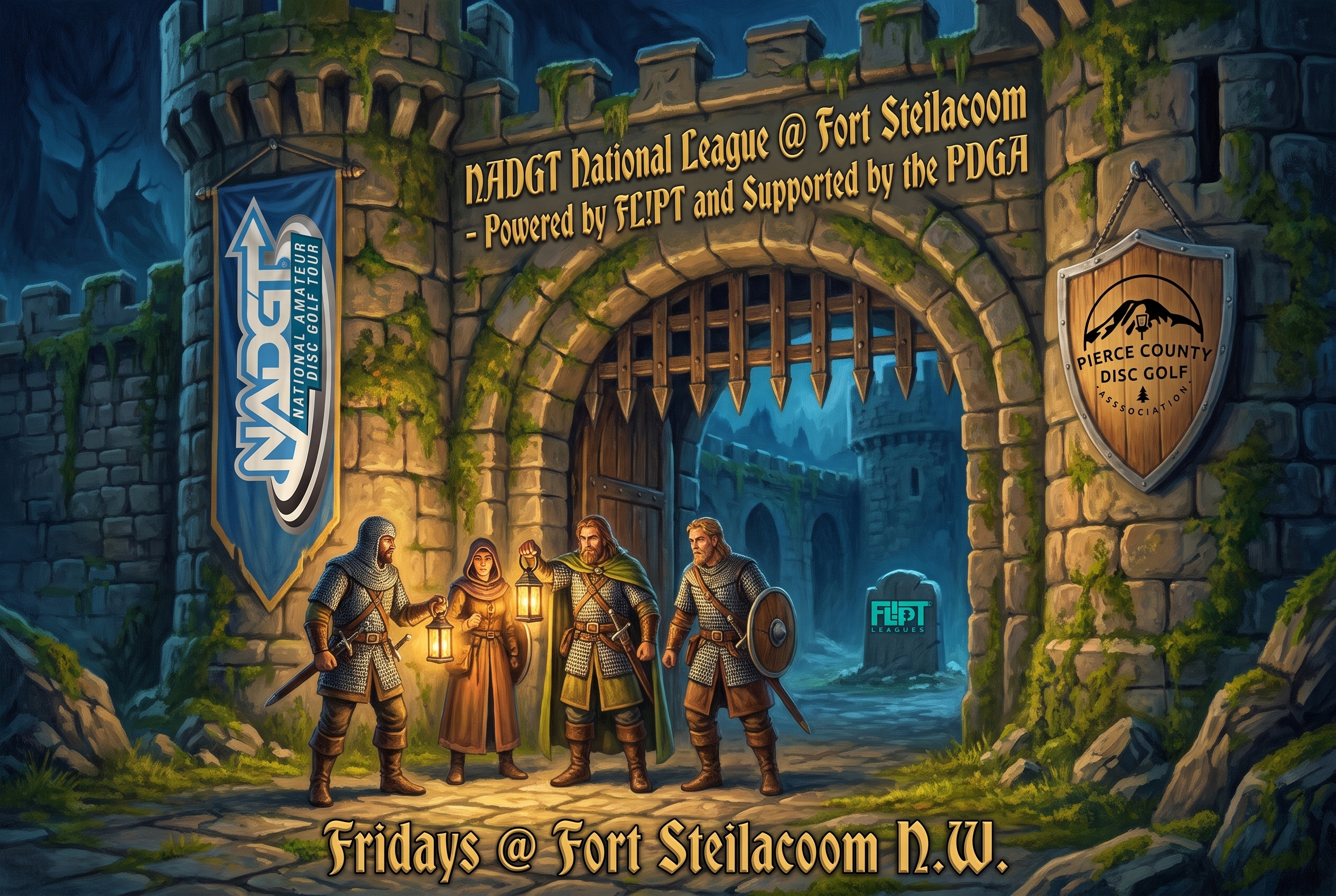NADGT National League @ Fort Steilacoom - Powered by FL!PT and Supported by the PDGA