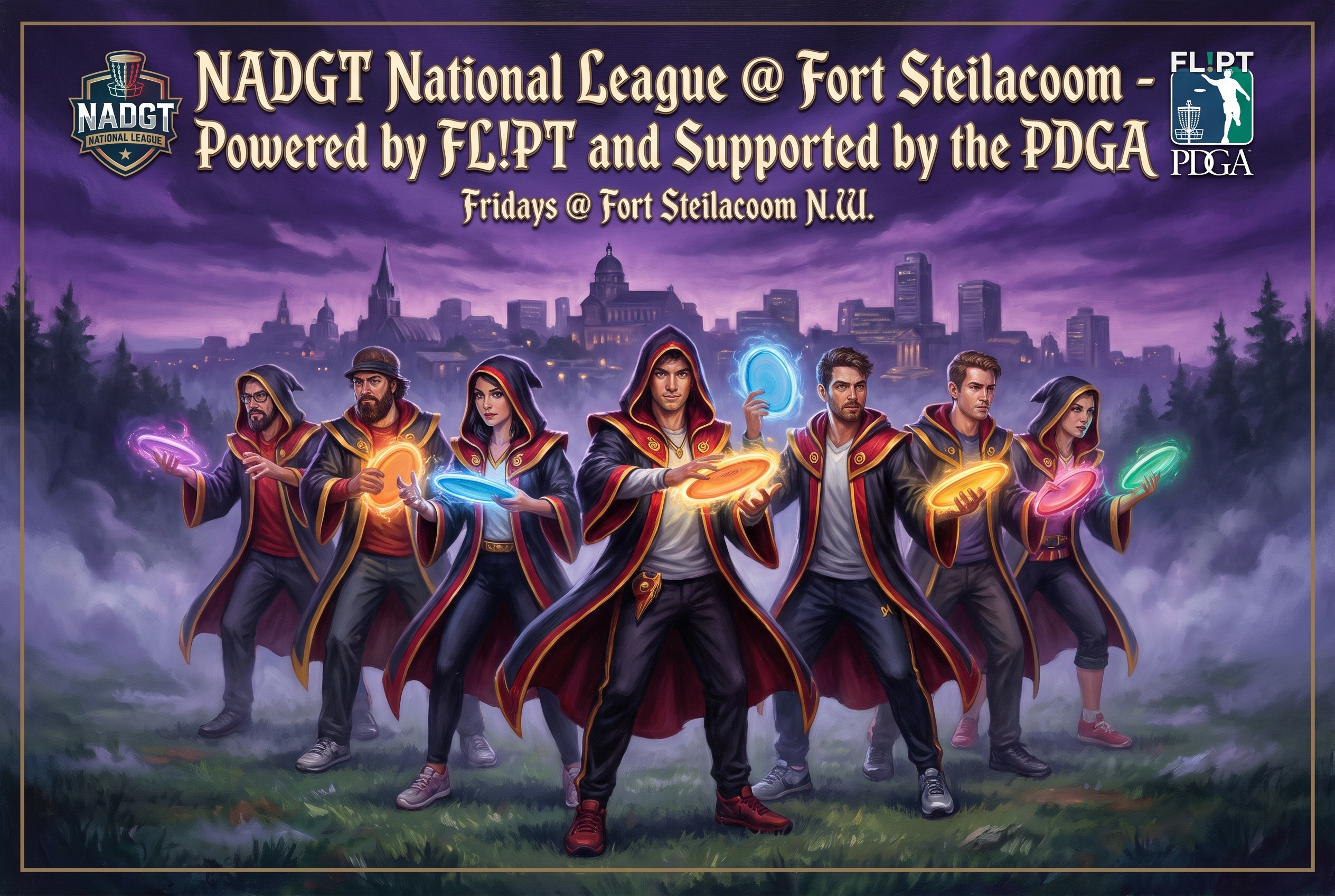 NADGT National League @ Fort Steilacoom - Powered by FL!PT and Supported by the PDGA