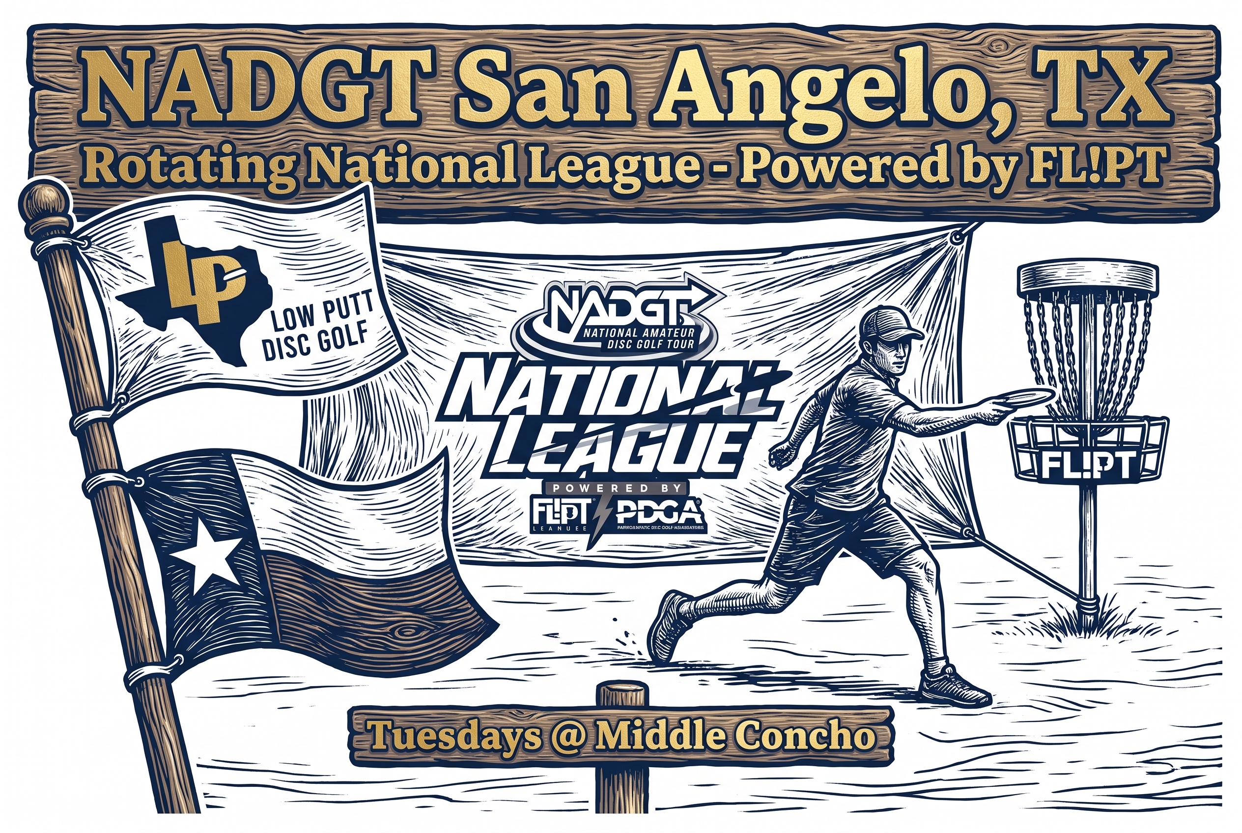 NADGT San Angelo, TX Rotating National League - Powered by FL!PT
