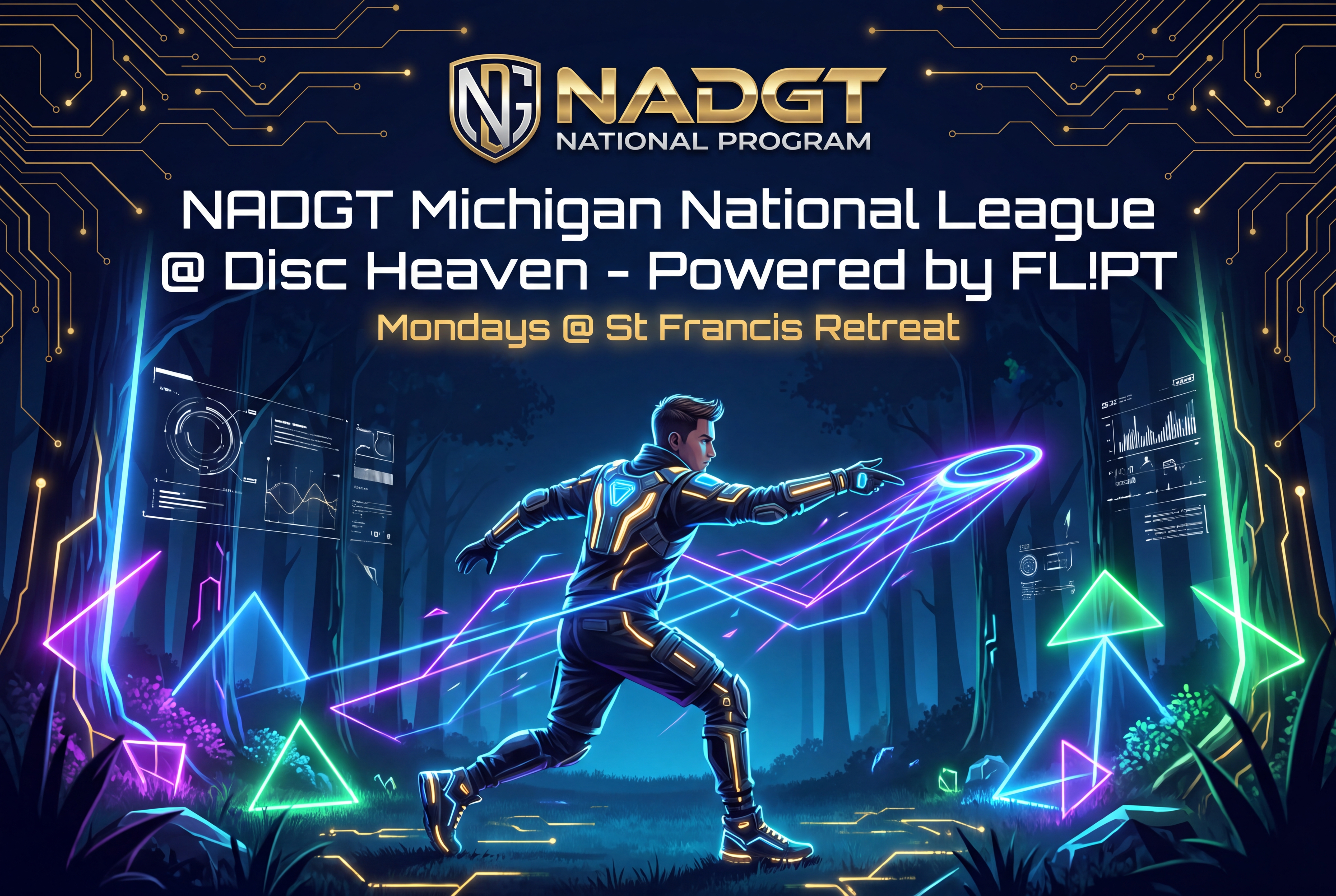 NADGT Michigan National League @ Disc Heaven - Powered by FL!PT