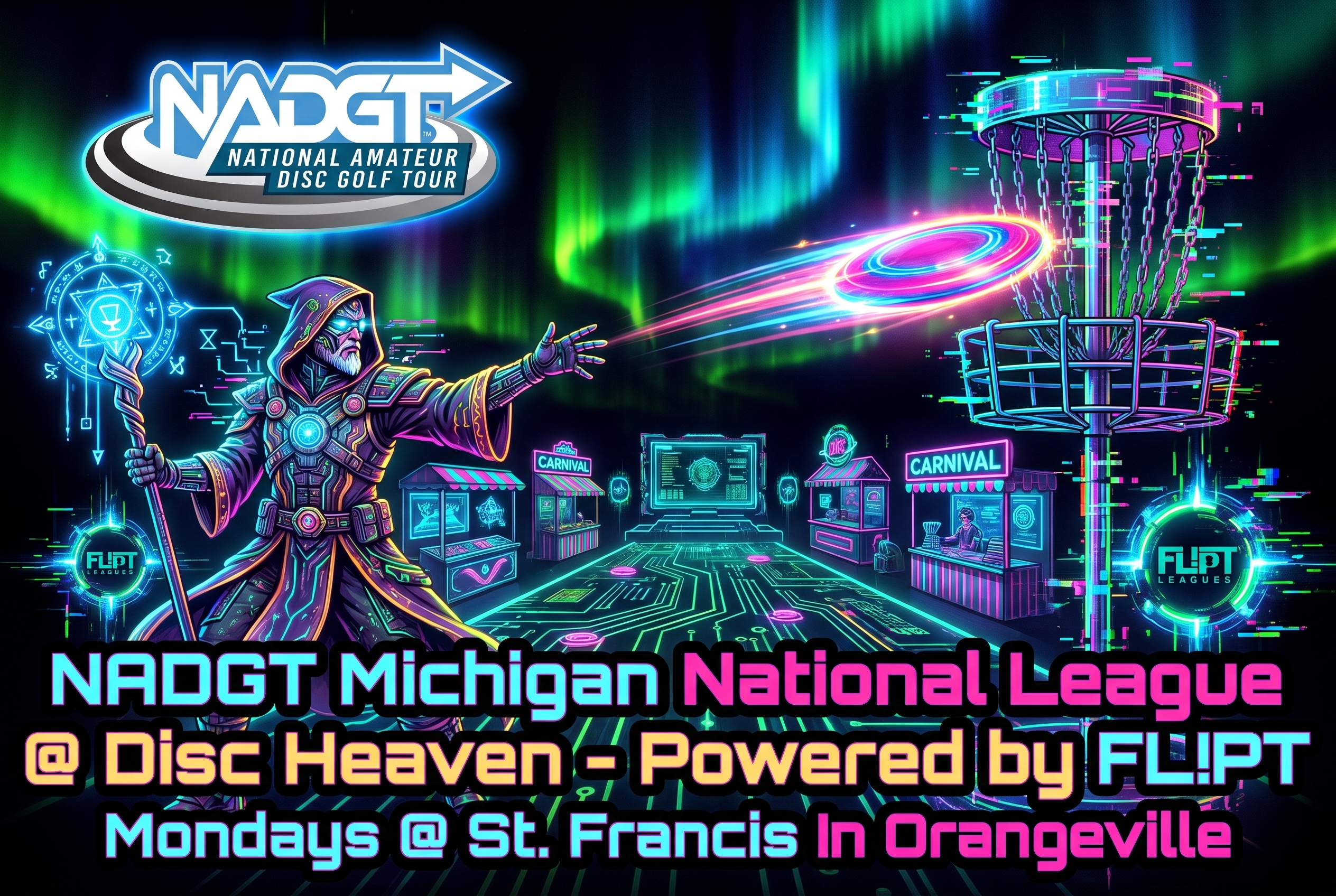 NADGT Michigan National League @ Disc Heaven - Powered by FL!PT