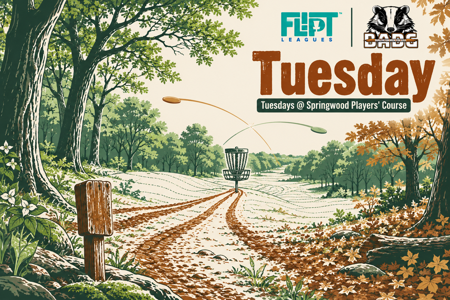 Tuesday @ Springwood Players' Course