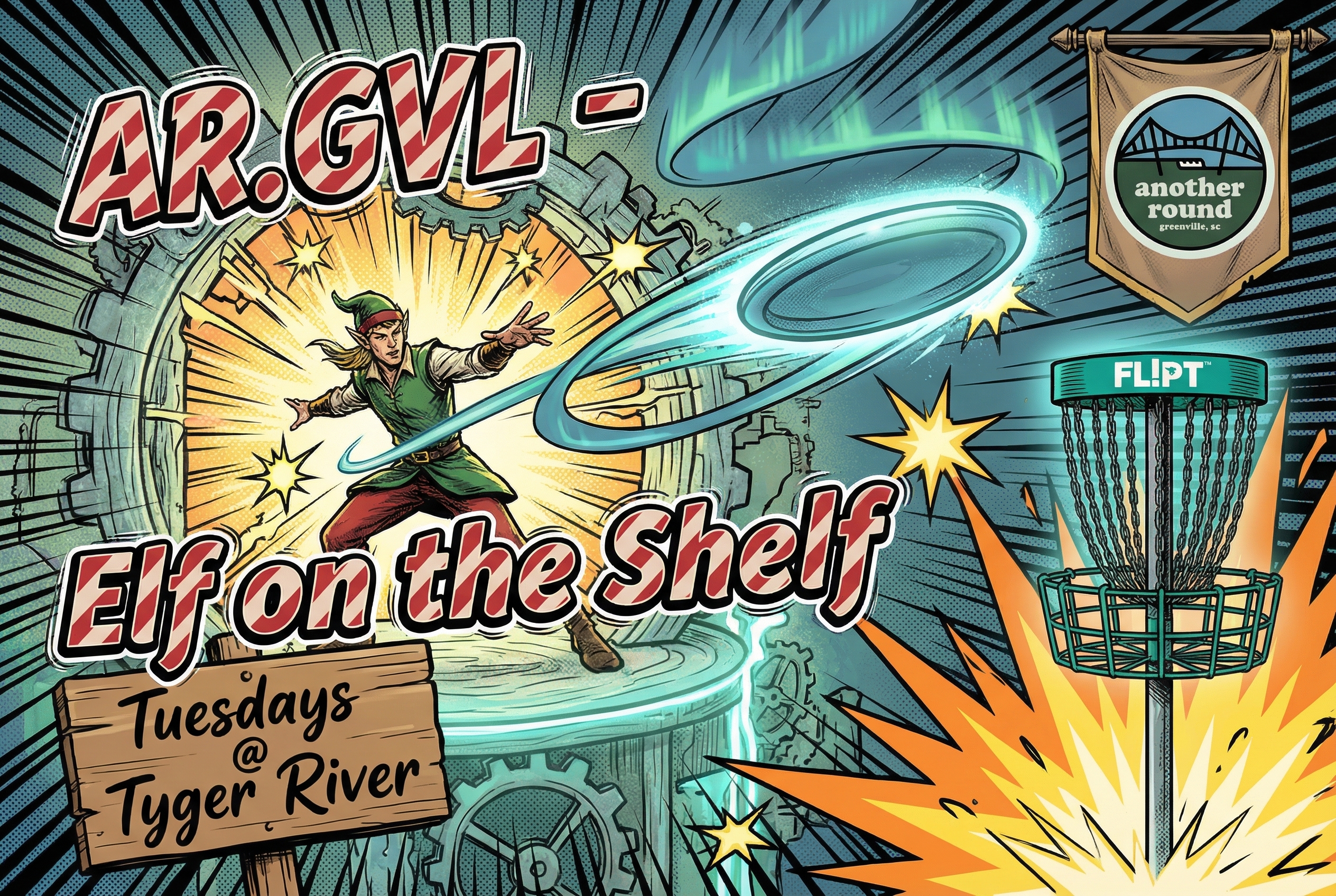 AR.GVL - Elf on the Shelf @ Tyger River