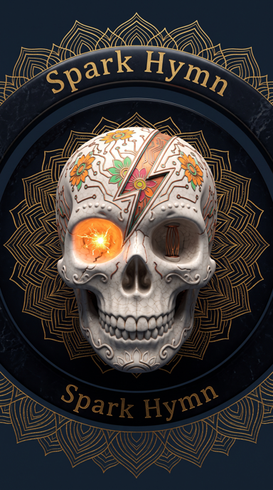 Spark HymnA bag tag artwork